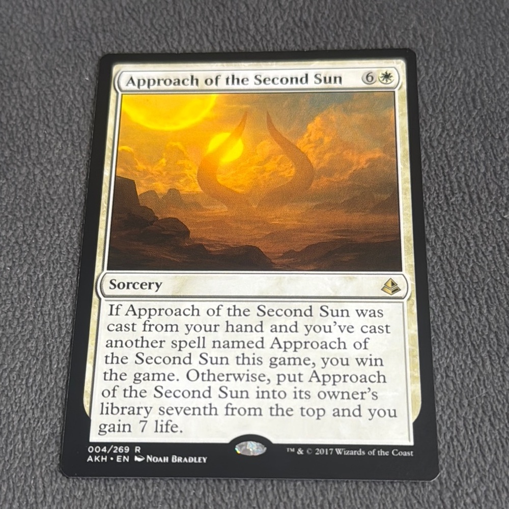 MTG Magic the Gathering Approach of the Second Sun